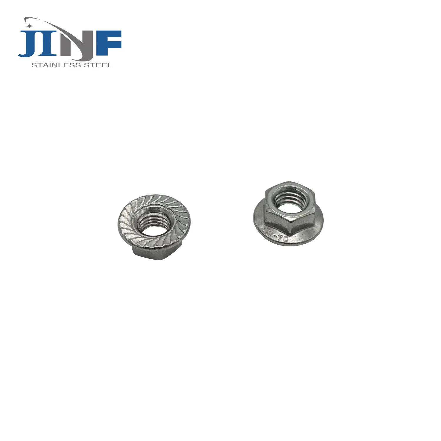 Stainless Steel 304 316 DIN6923 Flange Nut for Car Parts