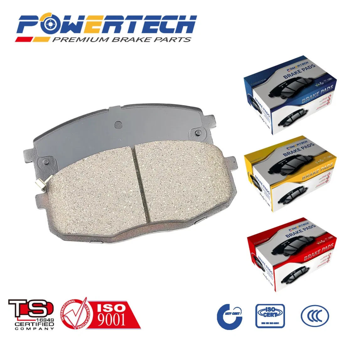 Carbon Ceramic Semi-Metallic Brand Brake Pad for Honda Gelly Changan Tesla Renault KIA Peugeot Ford Audi Byd Chery Auto OE Manufacturer Disc Brake Pads