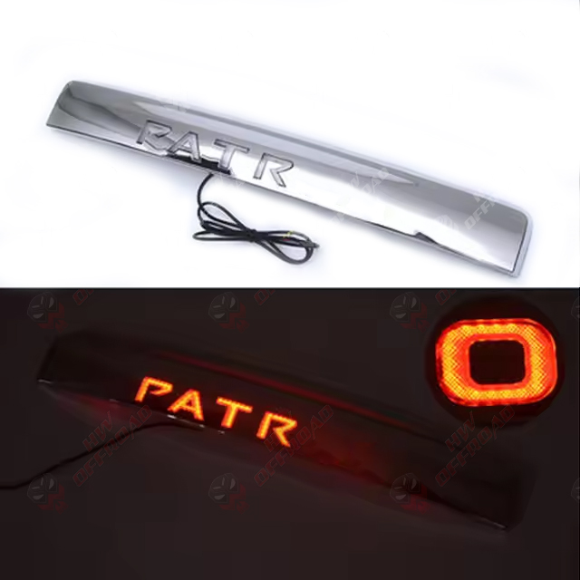 LED Rear Bumper Lamps for Nissan Patrol Y62 2020-2024 LED Truck 4X4 Offroad Brake Light Turn Signal Trunk Reflector Lamp