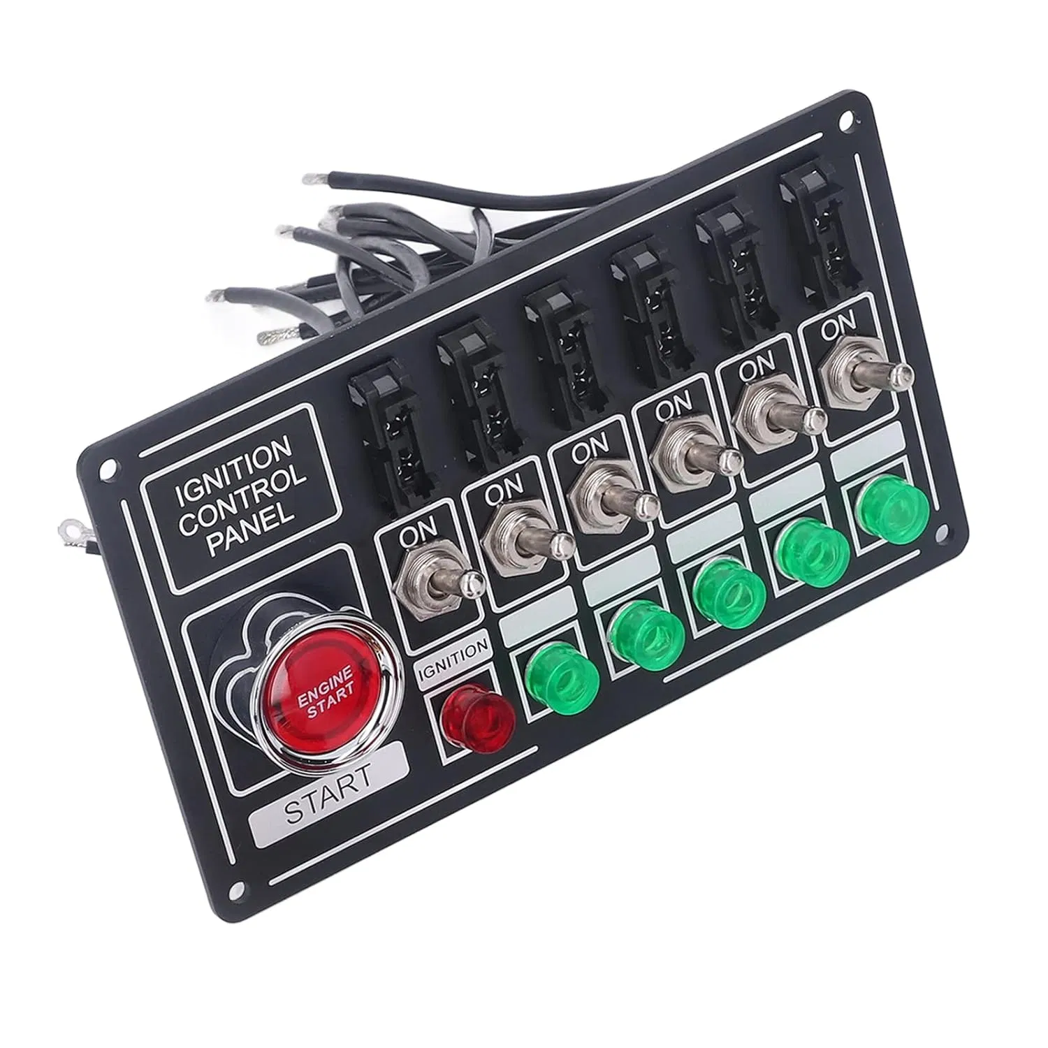 Панель зажигания Racing Switch Panel 6 кнопок