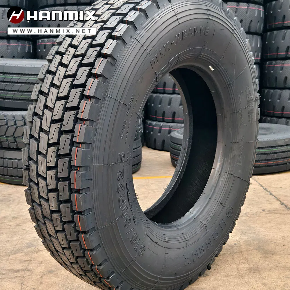 Hanmix Wholesale Regional All Terrain Heavy Truck Tyre Bus Radial TBR/OTR/PCR Car Factory 7.50r16 11r22.5 12r24 12r22.5 295/80r22.5 315/80r22.5 Tire Llantas