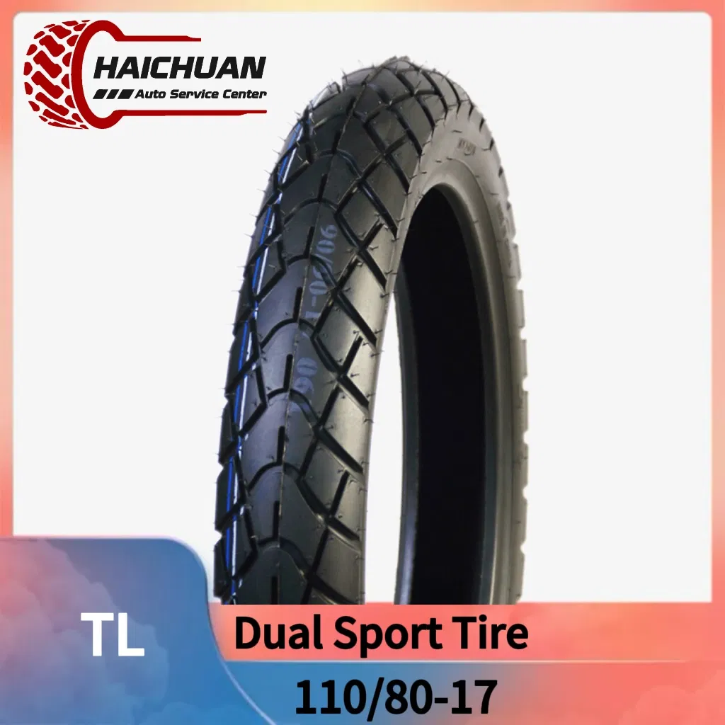 Мотошина 110/80-17, натуральный каучук, универсальный протектор