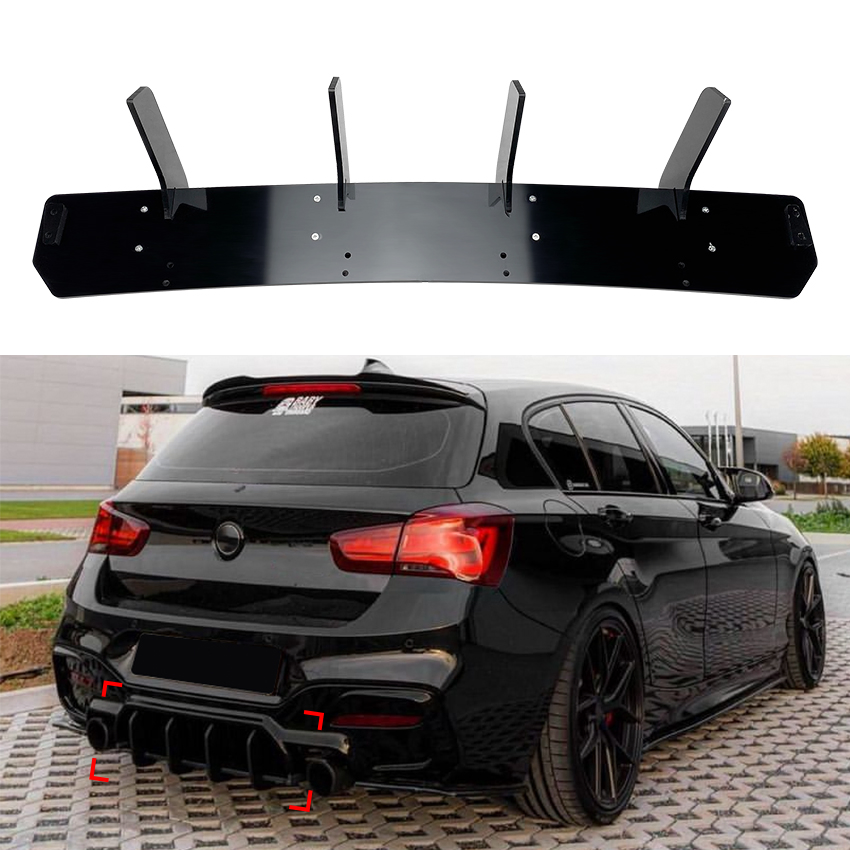 for BMW 1 Series F20 Lci M140I MP Model Rear Lip Spoiler Rear Blade Wind Blade Modification