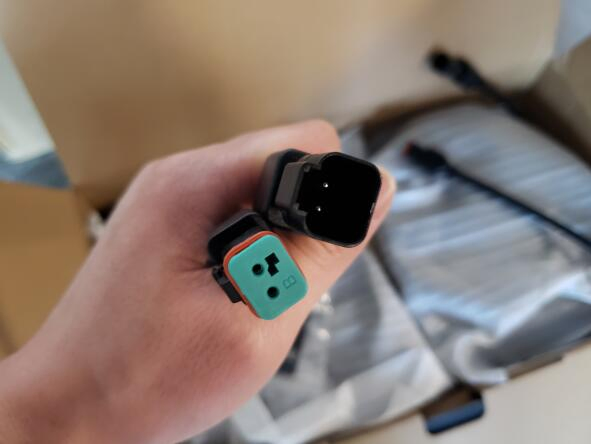 LED-фары 70W Euro Dual Color Amber для внедорожников