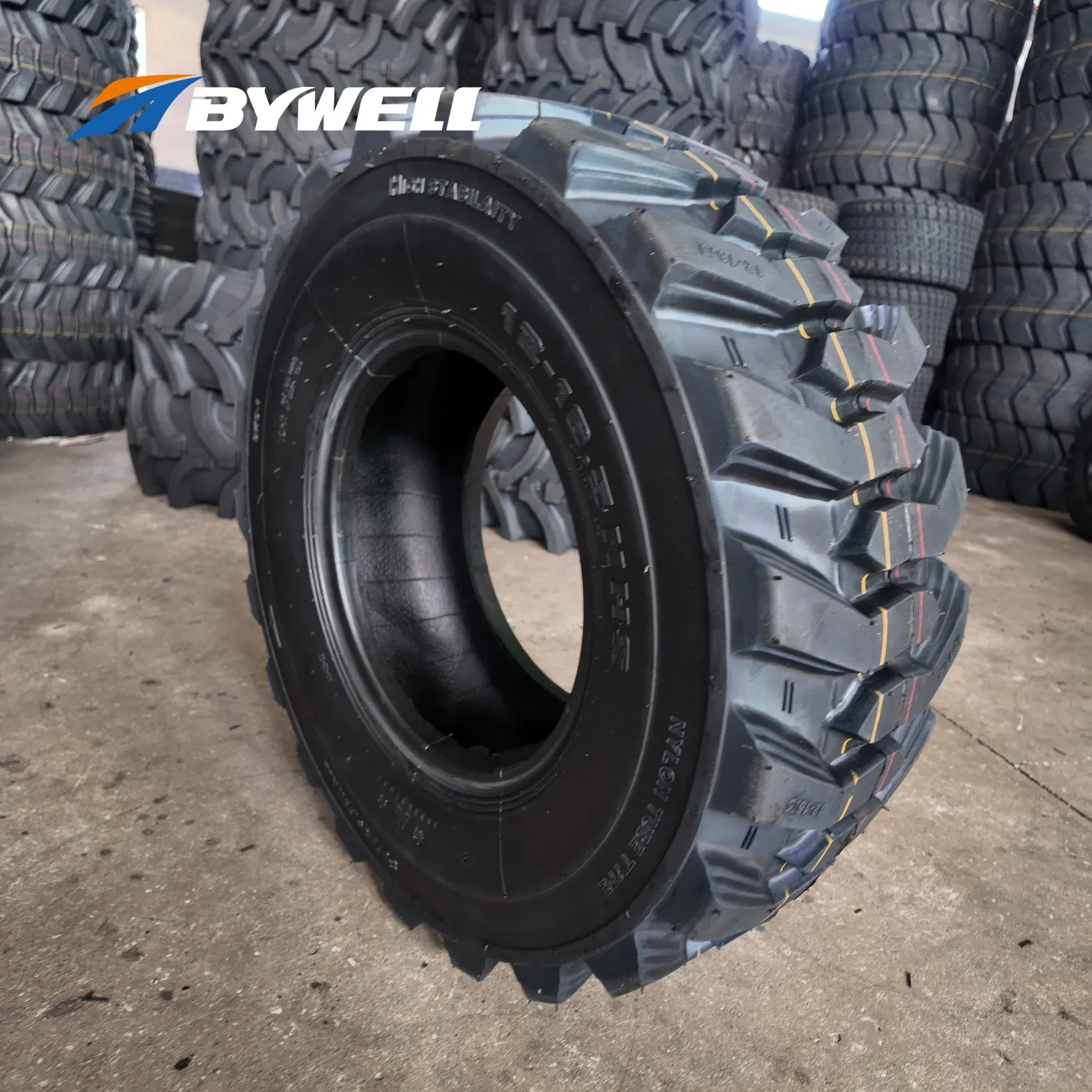 Extra Deep Lug BYWELL Tyre 12.4-28-12PR for Soft Soil