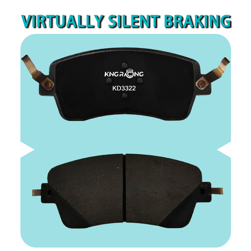 Тормозные колодки Ford Territory 2024, бесшумные, полуметаллические