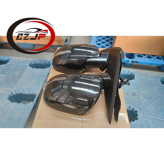 Czjf New Body Parts Car Accessories EU Black Rearview Mirror Assembly with 9 Wires Featuring Heated Function and Turn Signals for Mitsubishi Outlander 2014-2019