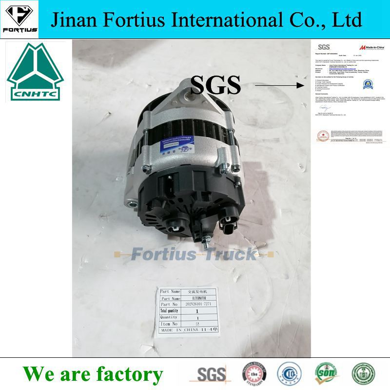 Генератор 202V261017271 для Sinotruk, Shacman, FAW, Weichai