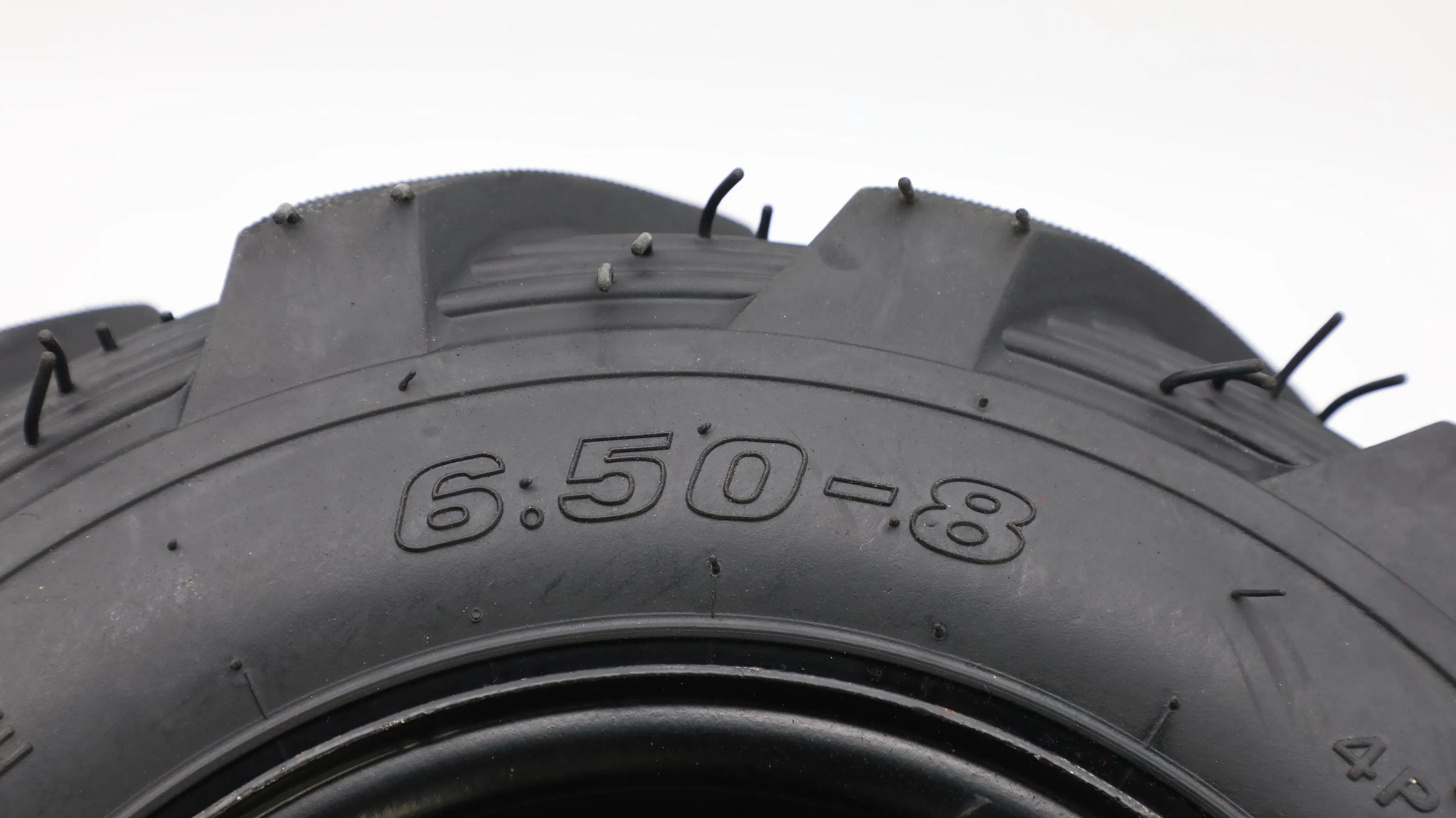 6.50-8 Durable Rubber Wheels for Tractors & AG Equipment All Terrain Tubeless ATV Tires