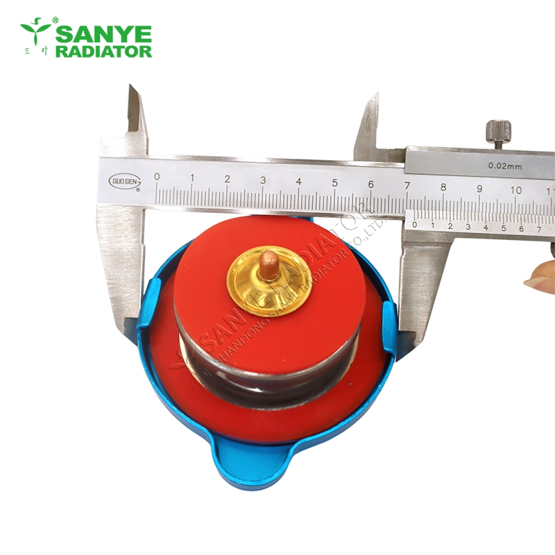 Large with Thermometer Dial 5X9.2X7.2 (cm) Pressure Resistant Visible Car Radiator Cap for Water Tanks