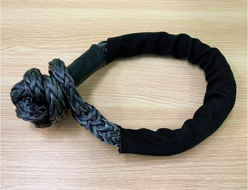 12 Strand Customized Size UHMWPE Soft Shackle for Winch Rope Towing