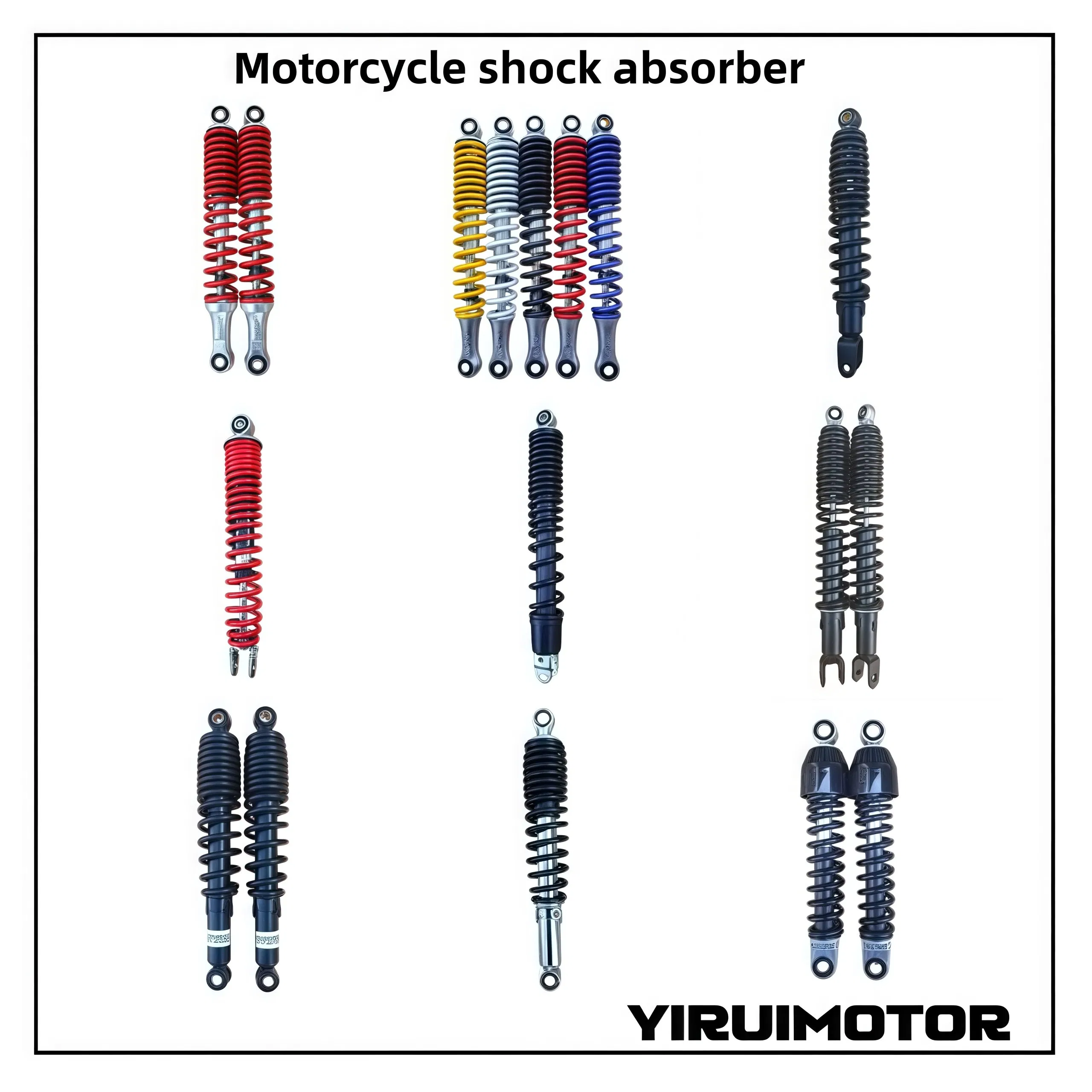 High-Performance Rear Shock Absorber for Motorcycles Spare Parts