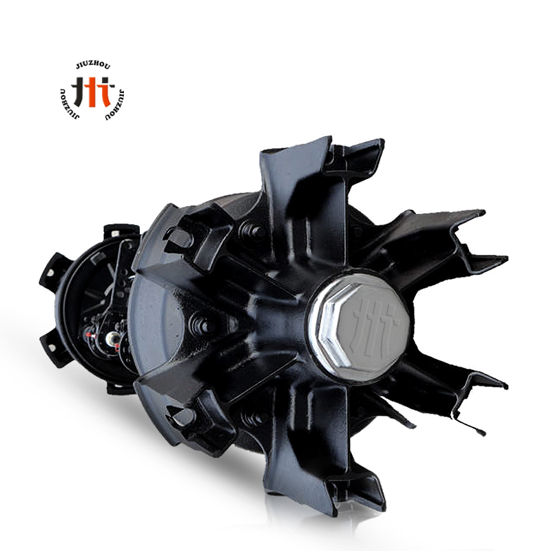 Мощная шестиспицевая ось 12-32т для полуприцепов и внедорожников