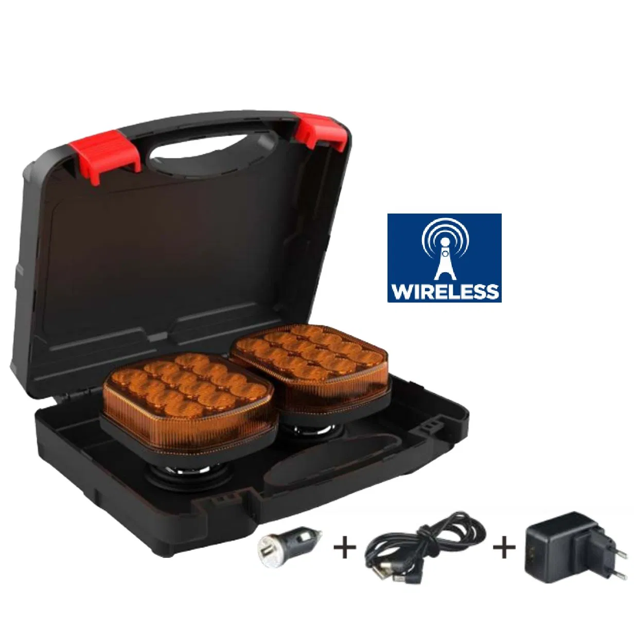 Магнитный беспроводной боковой габарит для грузовика