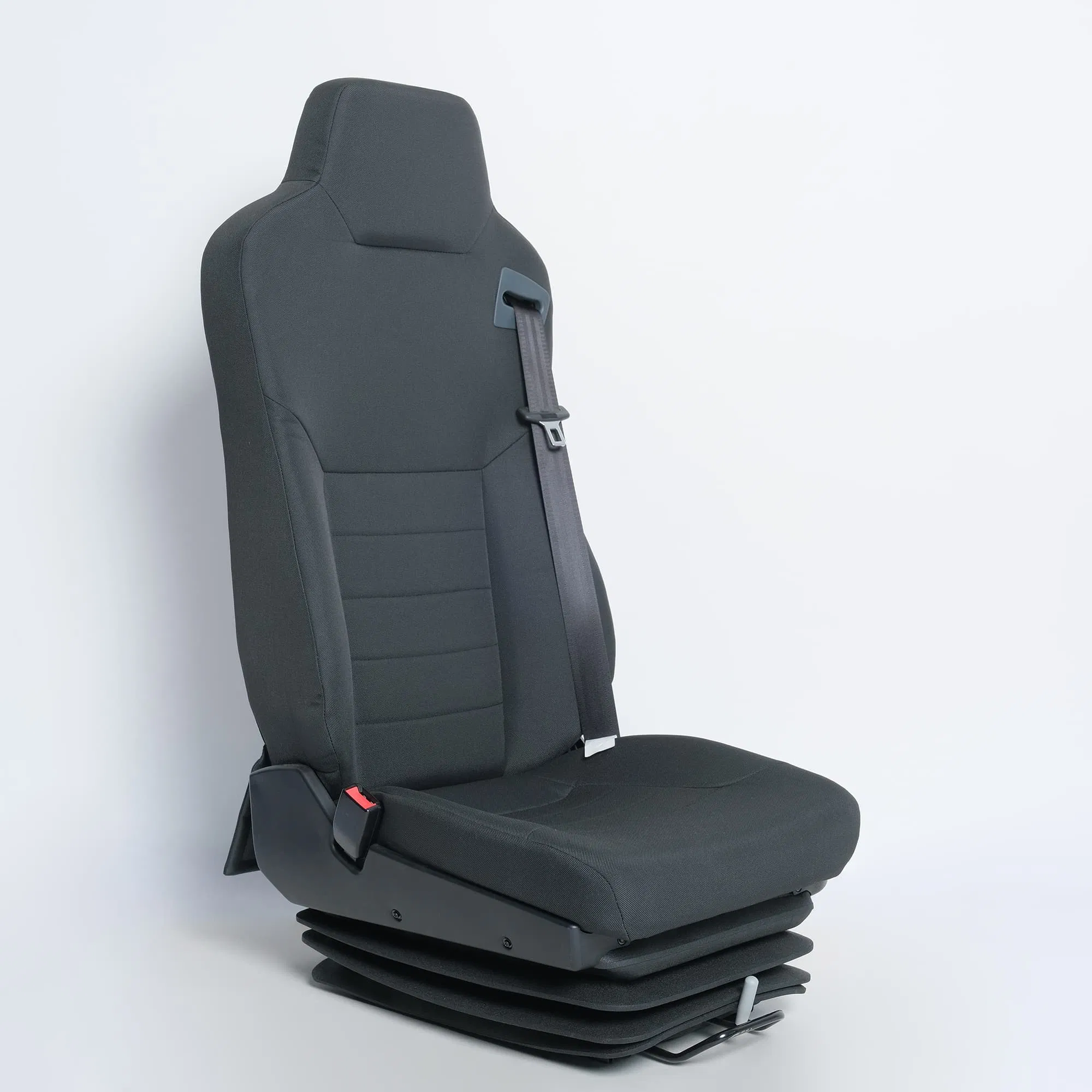 Original Isri6860 Style Pneumatic Suspension Driver Seat Modified for Heavy-Duty Trucks