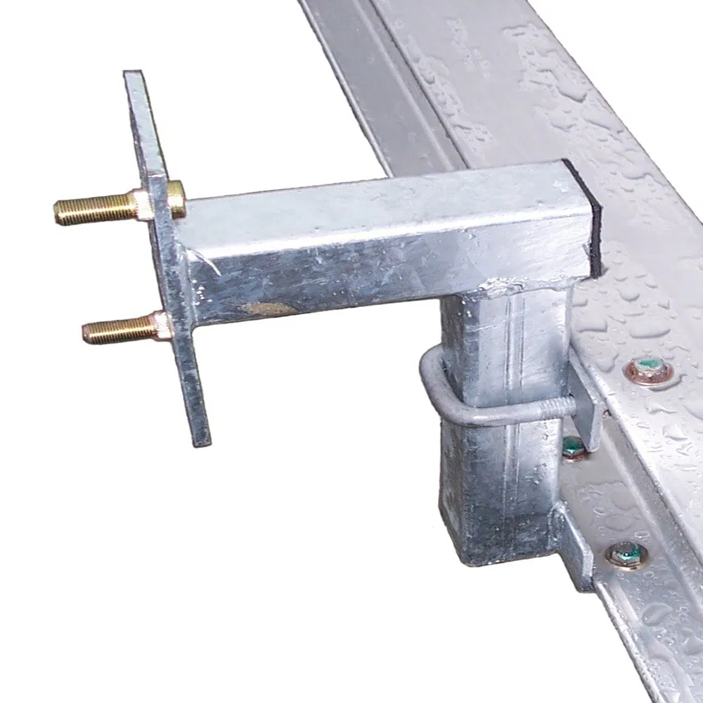 Spare Tire Carrier for 4 and 5-Lug Wheels Galvanized Steel