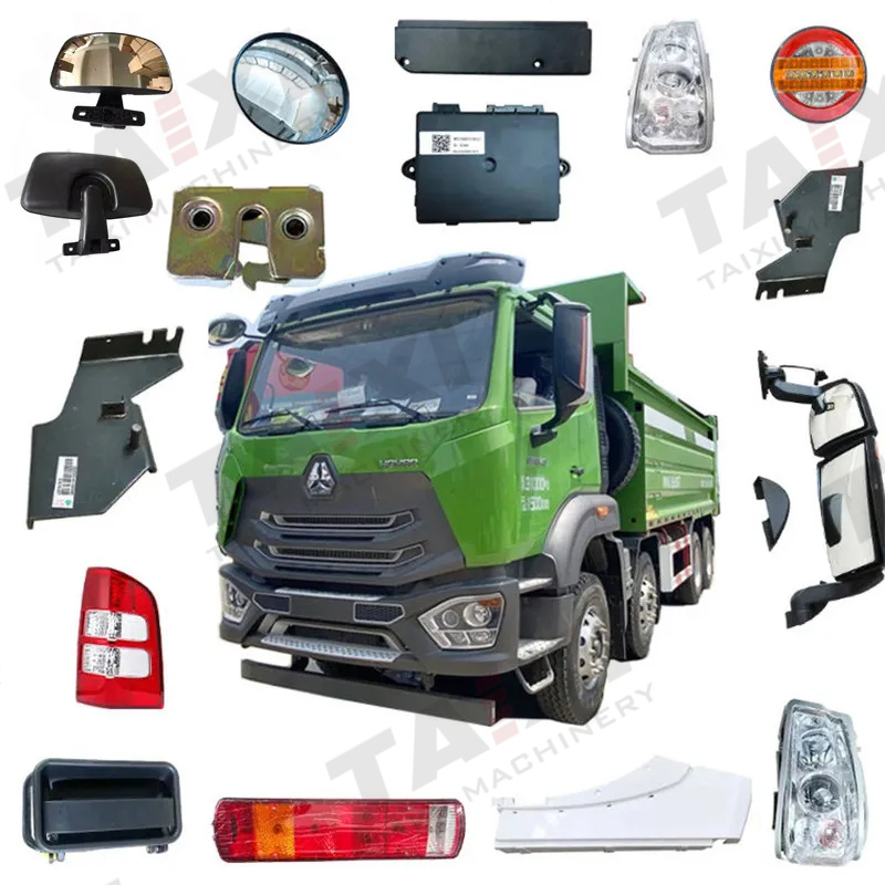 Sinotruk HOWO 371 375 Weichai Wd615 Dump Truck Engine Parts for A7 T7 T7h T5g Body Parts