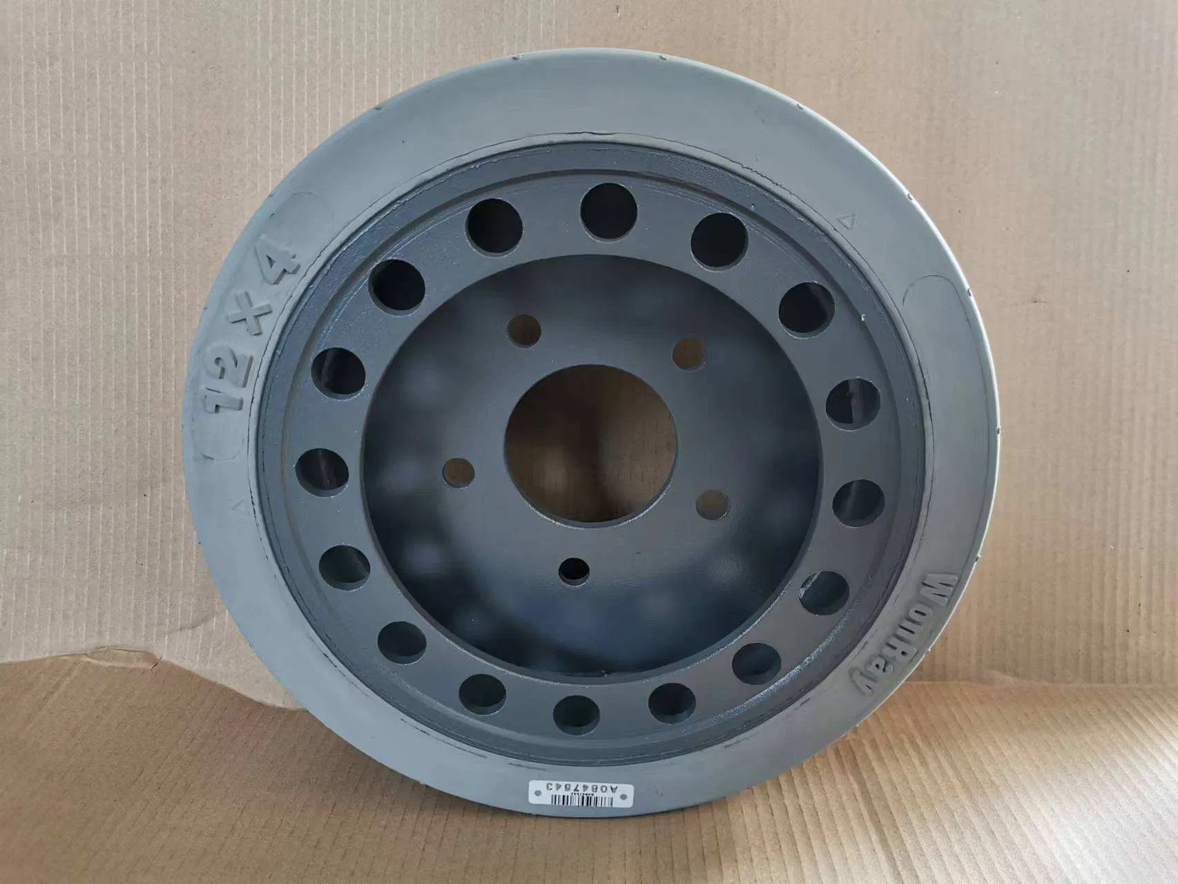 New Design Popular in Europe and America Fb12X4 Solid Tyres with Brake