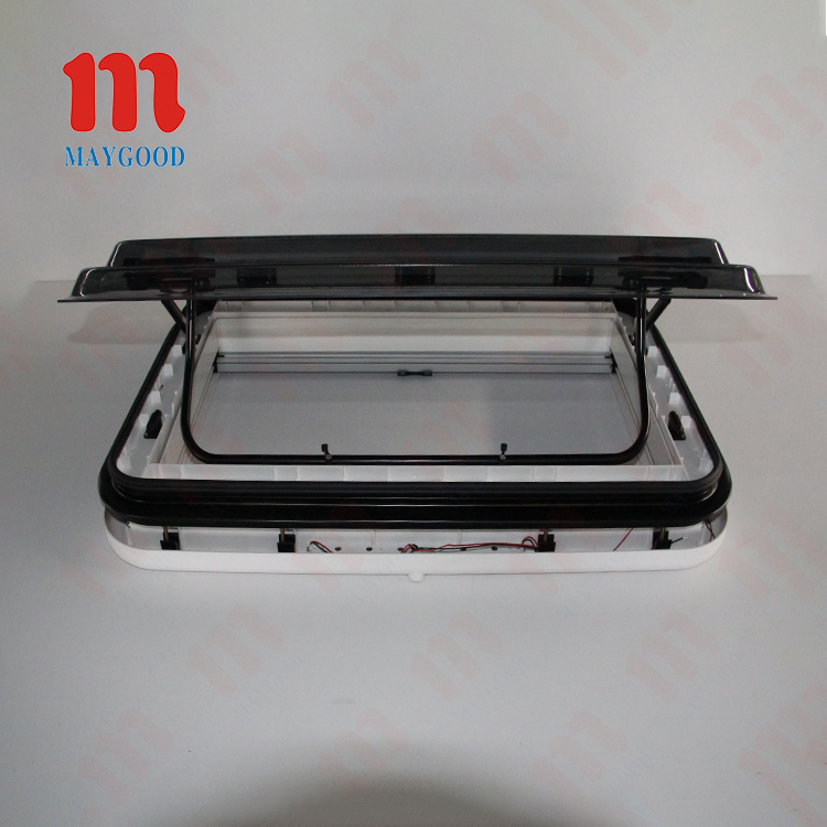 Factory Supply OEM 800X500mm Caravan Top Window with Aluminum Top Frame