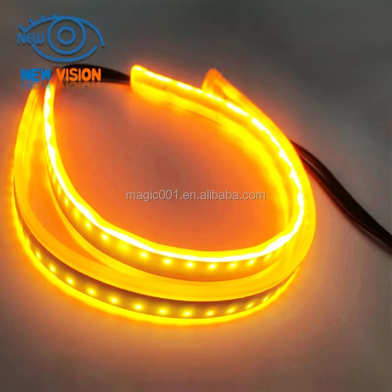 Гибкая светодиодная лента DRL для авто
