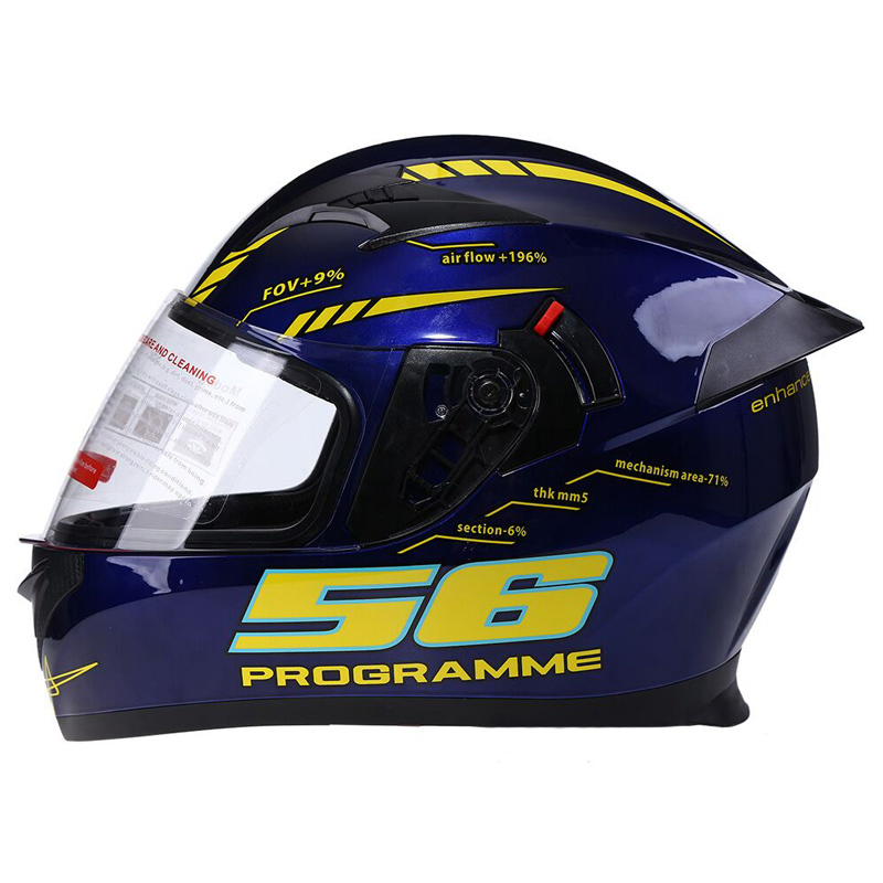 DOT High Quality Full Face Street Bike Touring Motorcycle Helmet