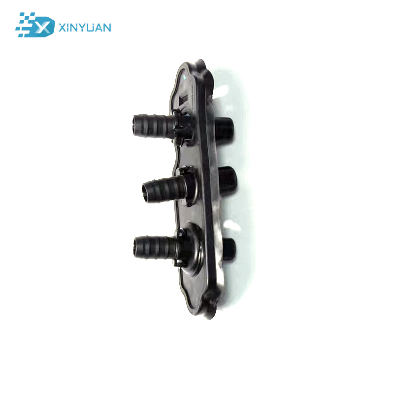 Черная пластиковая труба для авто, 3D выдувная