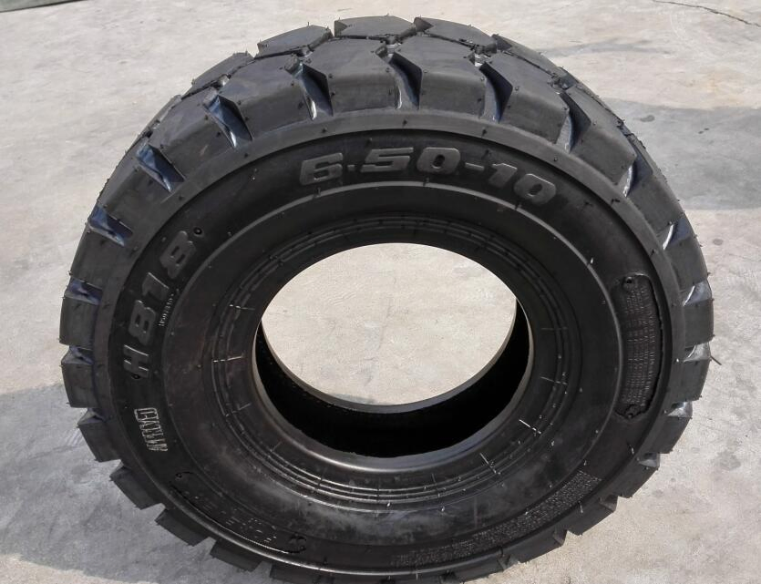 The Best Quality Bias Nylon Pneumatic Forklift Tire (700-9 7.00-9 6.50-10 650-10)
