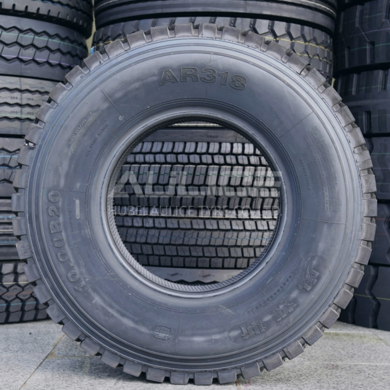 AULICE Brand Truck Tyre 8.25r20 9.00r20 10.00r20 11.00r20 12.00r20 Tire Heavy Duty Tires 1020 Tyre Price Mix Load Pattern China Tyre Factory Truck Tires