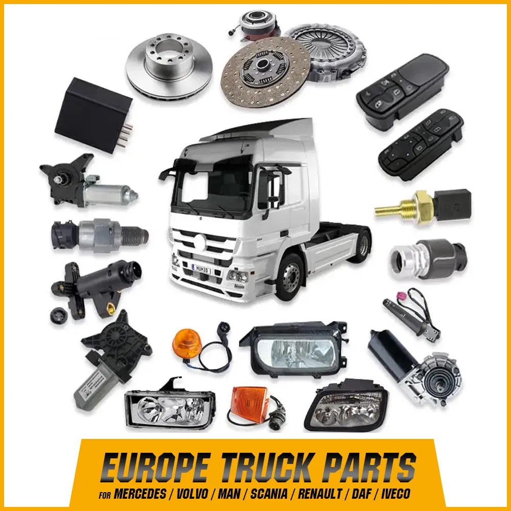 Запчасти для Mercedes Actros: электрика, кузов, шасси, двигатель