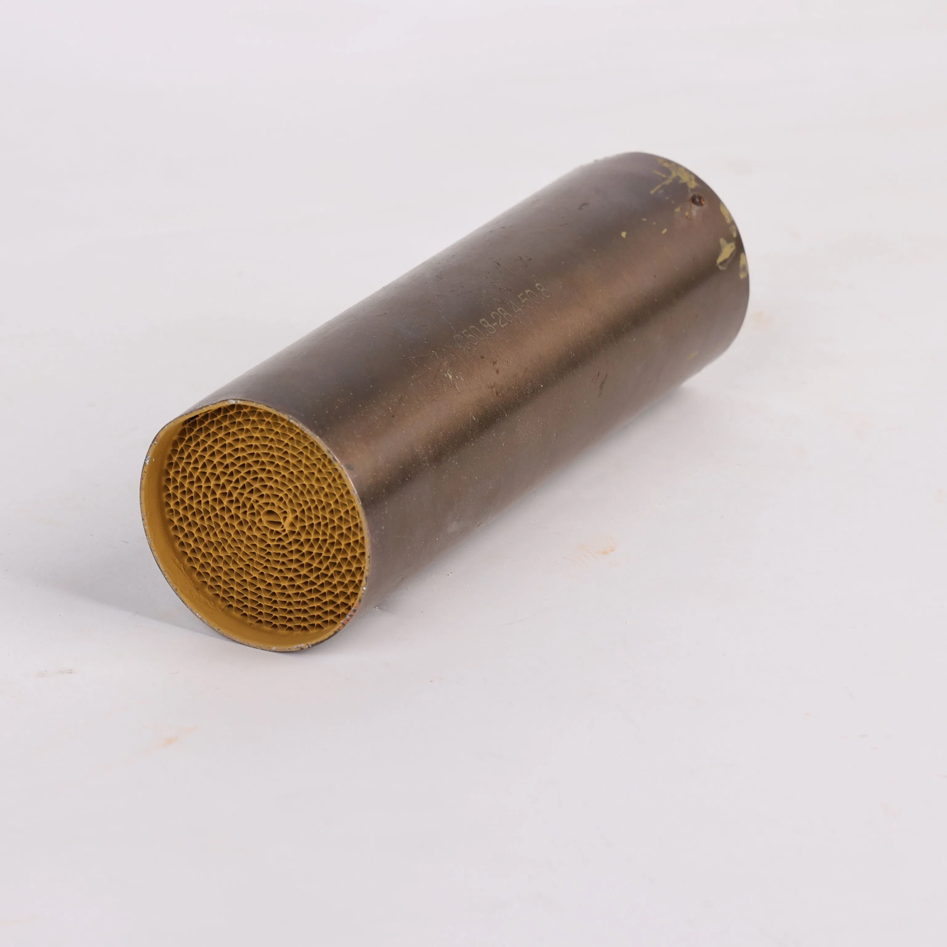 Металлический каталитический нейтрализатор выхлопных газов