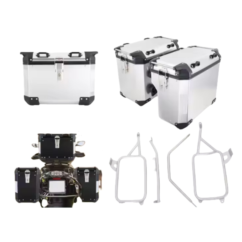 Tail Boxes Side Case Aluminum Alloy for Hon. Da Crf1000 (TOP+LEFT+RIGHT+RACKS)