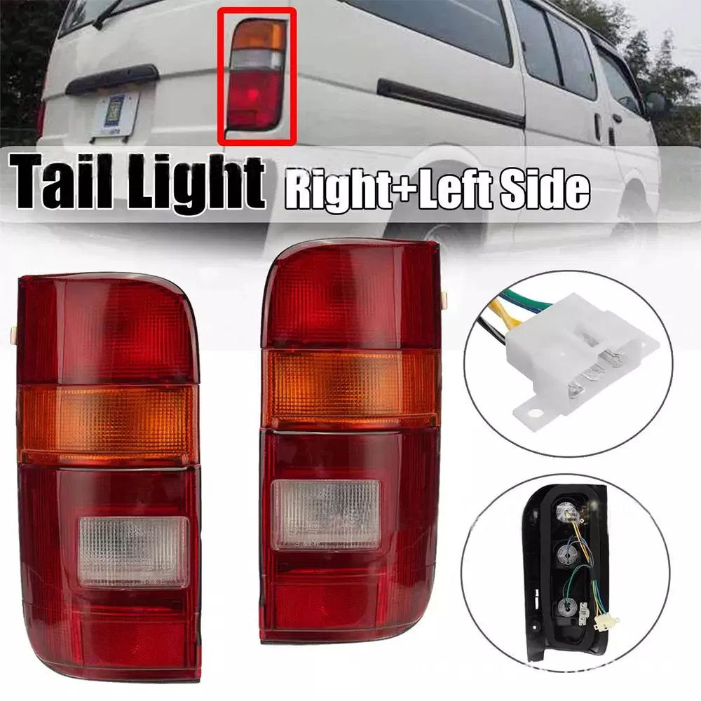 Car Pair 1986-2004 Taillight Brake Light for Toyota Hiace Rzh133 Rear Lights