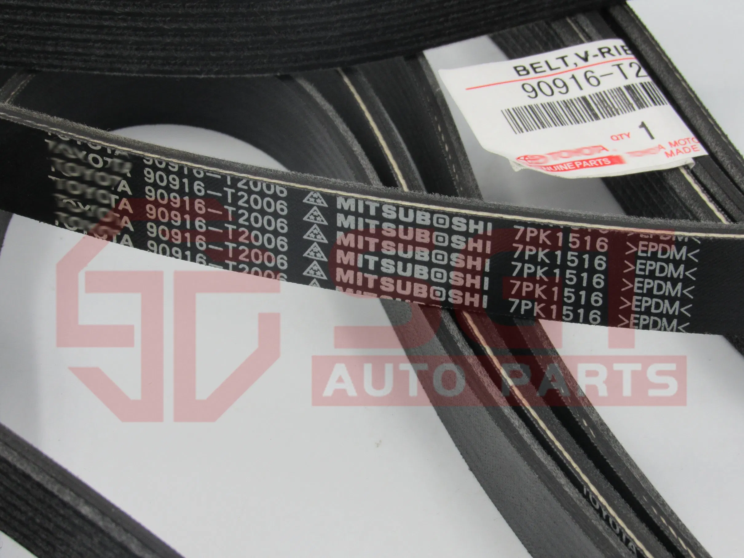 Ремень вентилятора V-образный 90916-T2006 для Toyota Hilux