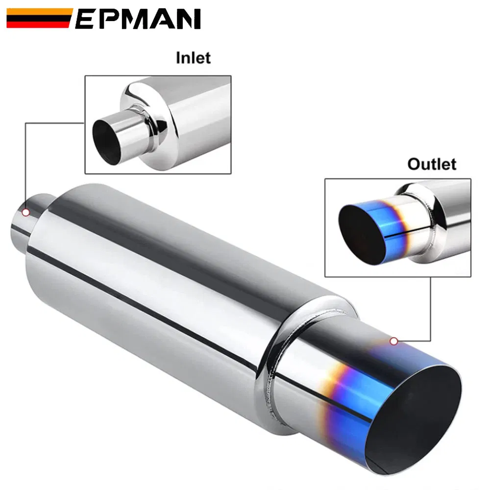 Глушитель выхлопной системы Universal, 12 шт., нержавеющая сталь