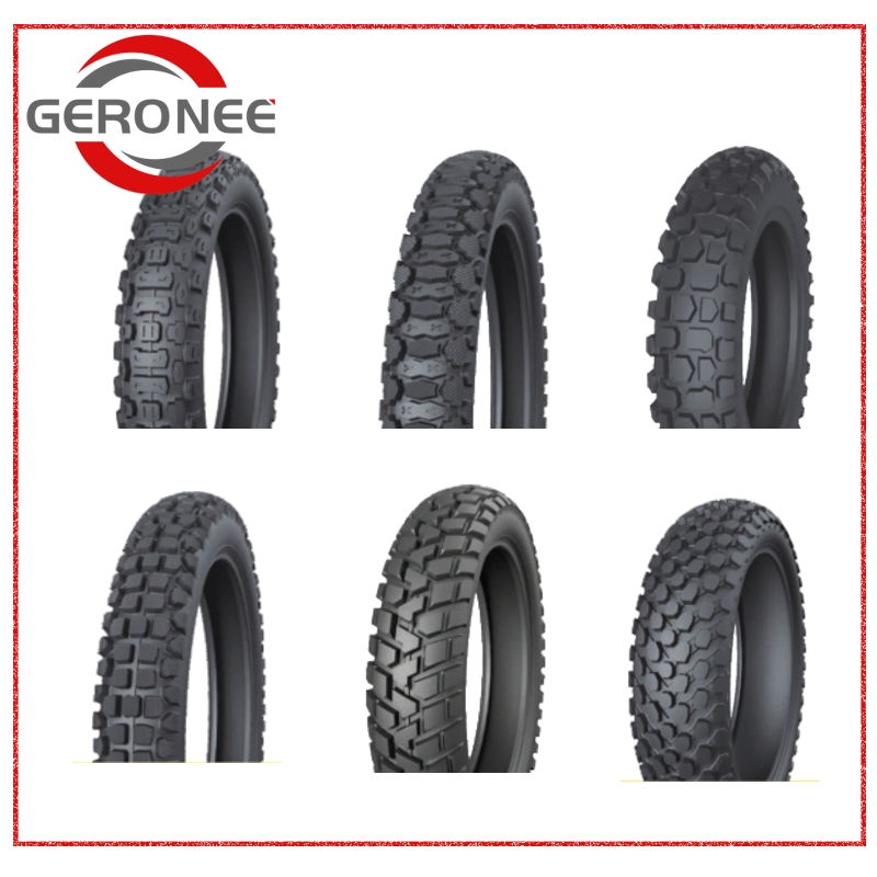 Мотошина Yuanxing внедорожная бескамерная 4.60-17, 90/90-18