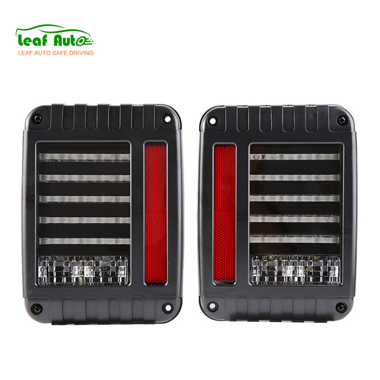 Светодиодные задние фонари Clear Smoked для Jeep Wrangler JK