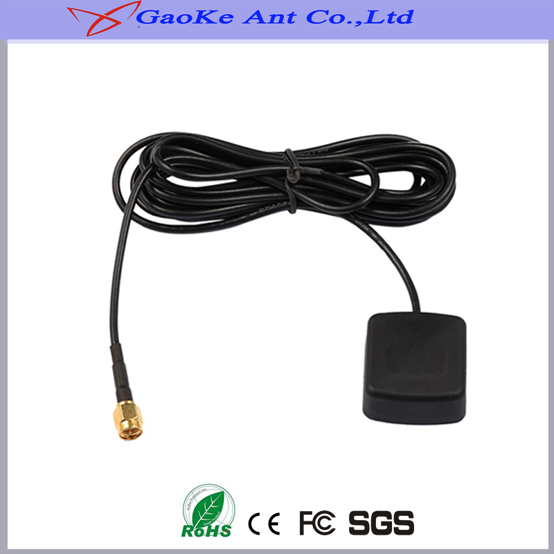 Magnetic Base External GPS Active antenna with Rg174-3m GPS External Antenna