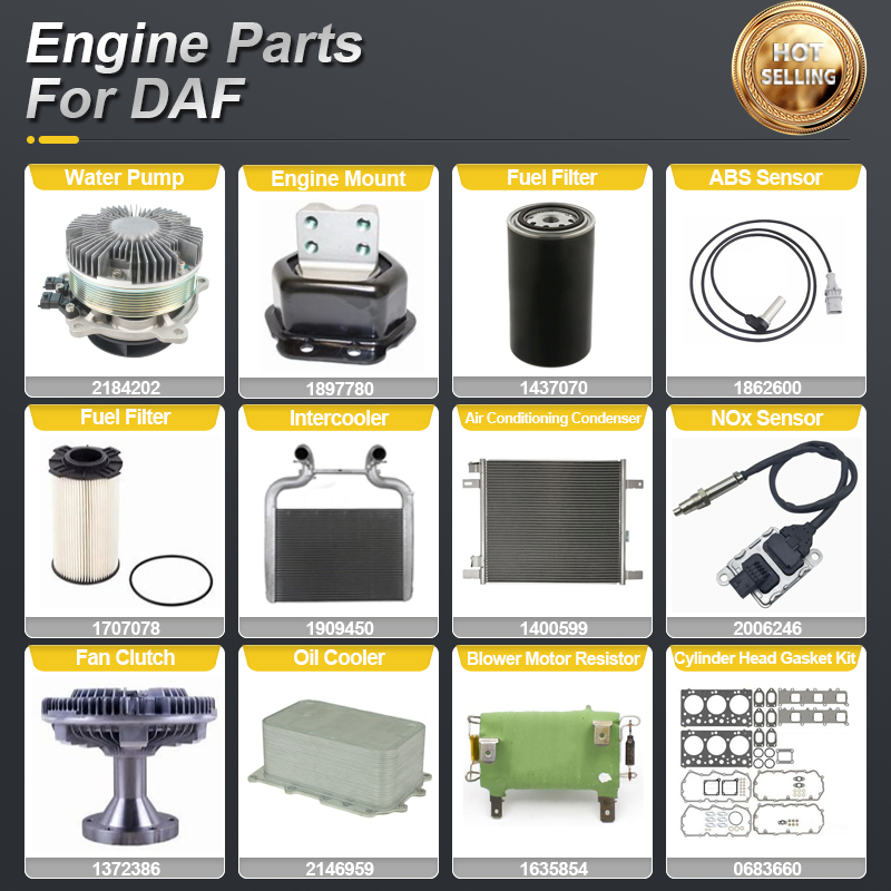 PERFECTRAIL Heavy Duty Spare Parts for DAF Trucks XF 105 106 45 55 65 75 85 95 CF LF SB PX4 PX5 PX7