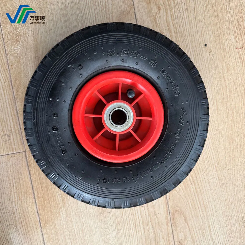 OEM New Trolley Air Tyre Wheel Barrow Tire for Industrial Ind/Agricultural/Pneumatic 300-4