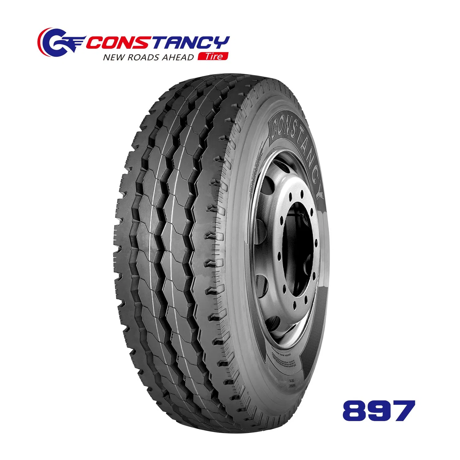 Constancy Brand Truck Tyres 11.00r20 Pattern 897 OEM Quality TBR Tires Commercial Vehicle Fuel-Efficient All-Steel Design Low MOQ