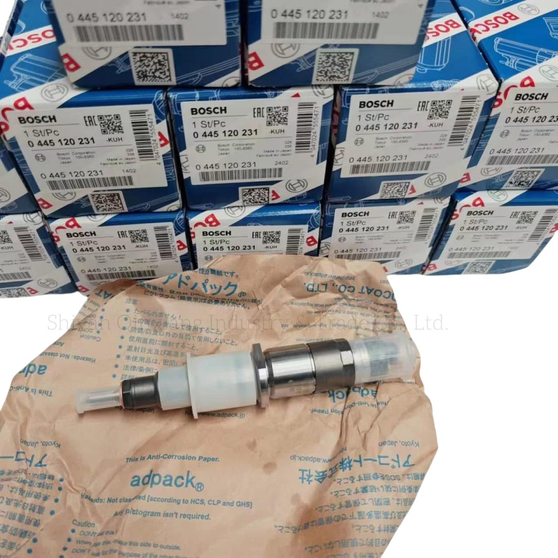 Original Qsb6.7 Engine Injector 4945969 3976372 5263262 0445120231 for PC200-8