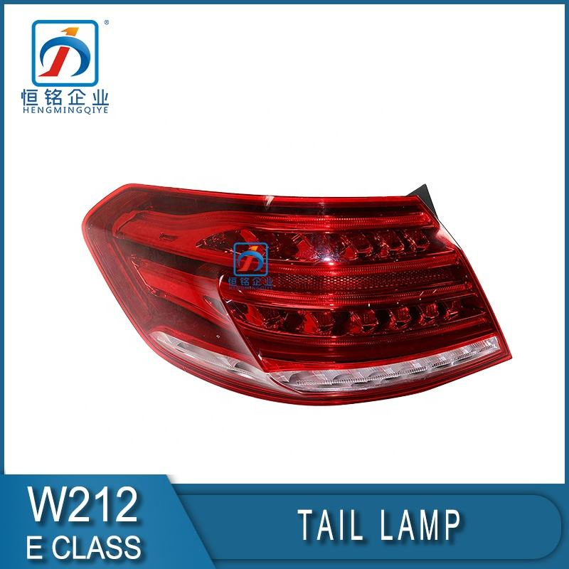 Car Accessories Taillight W212 E Class Car LED Outer Side Lamp Rear Brake Light Auto Parts Halogen Xenon Tail Lights