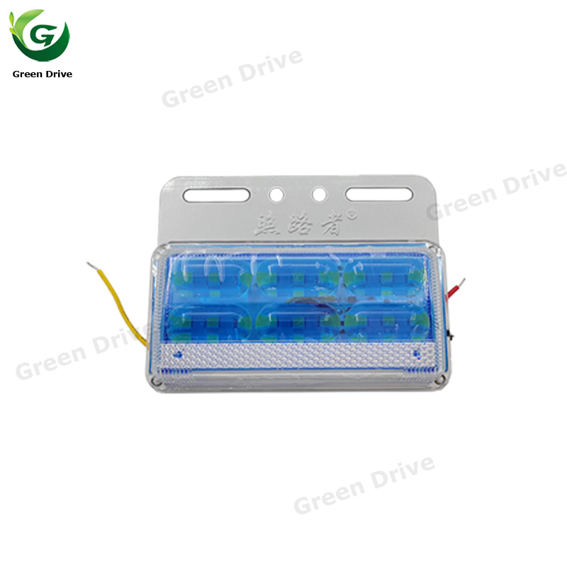 Синие светодиодные габаритные огни для грузовиков и прицепов