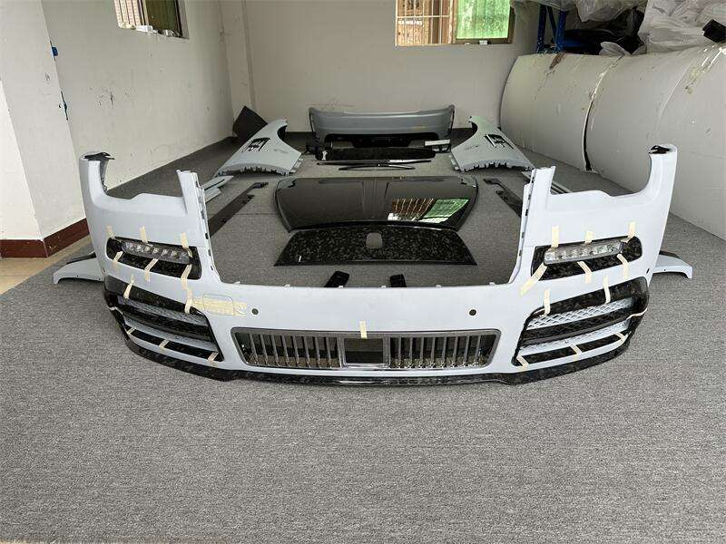 for New Rolls-Royce Phantom M Forged Carbon Fiber Front Bumper Rear Bumper Side Skirts Tail Upgrade with Exhaust Ports