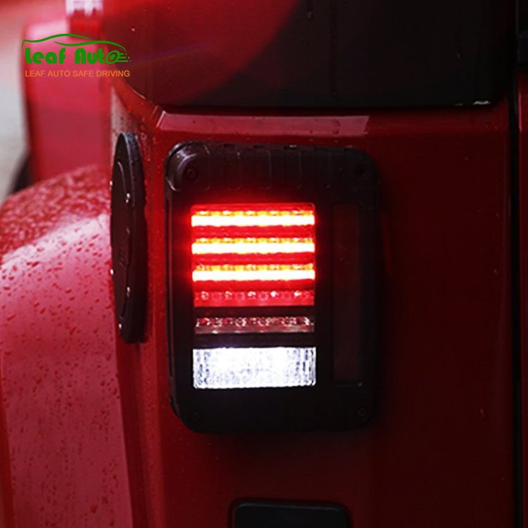 Светодиодные задние фонари Clear Smoked для Jeep Wrangler JK