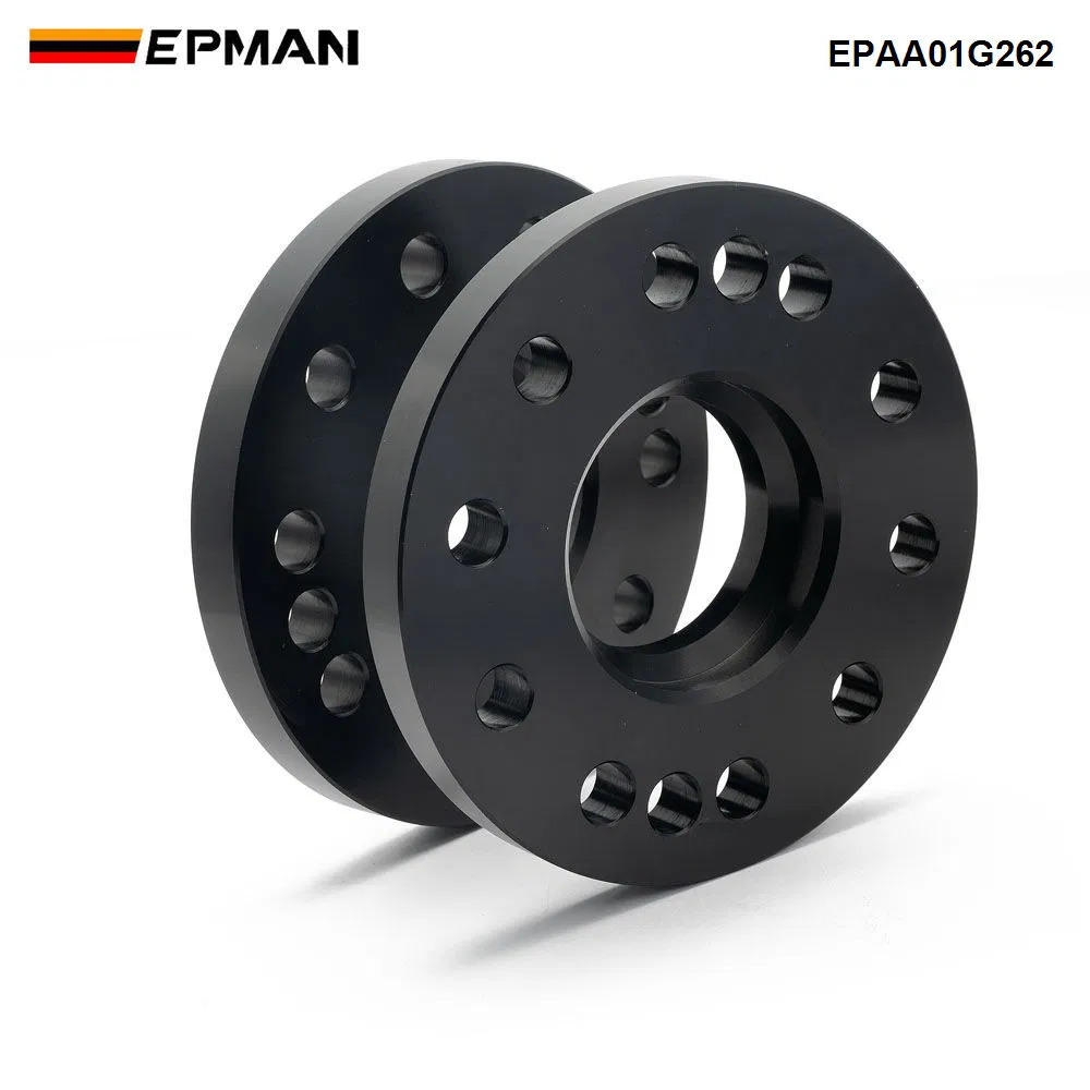 Epman 1 Pair 15mm Wheel Spacers for Nissan - 66.1mm Hub Centric, 4/5X114.3 PCD, T6061 Aluminum, Hard Anodized, Premium Fitment Epaa01g262