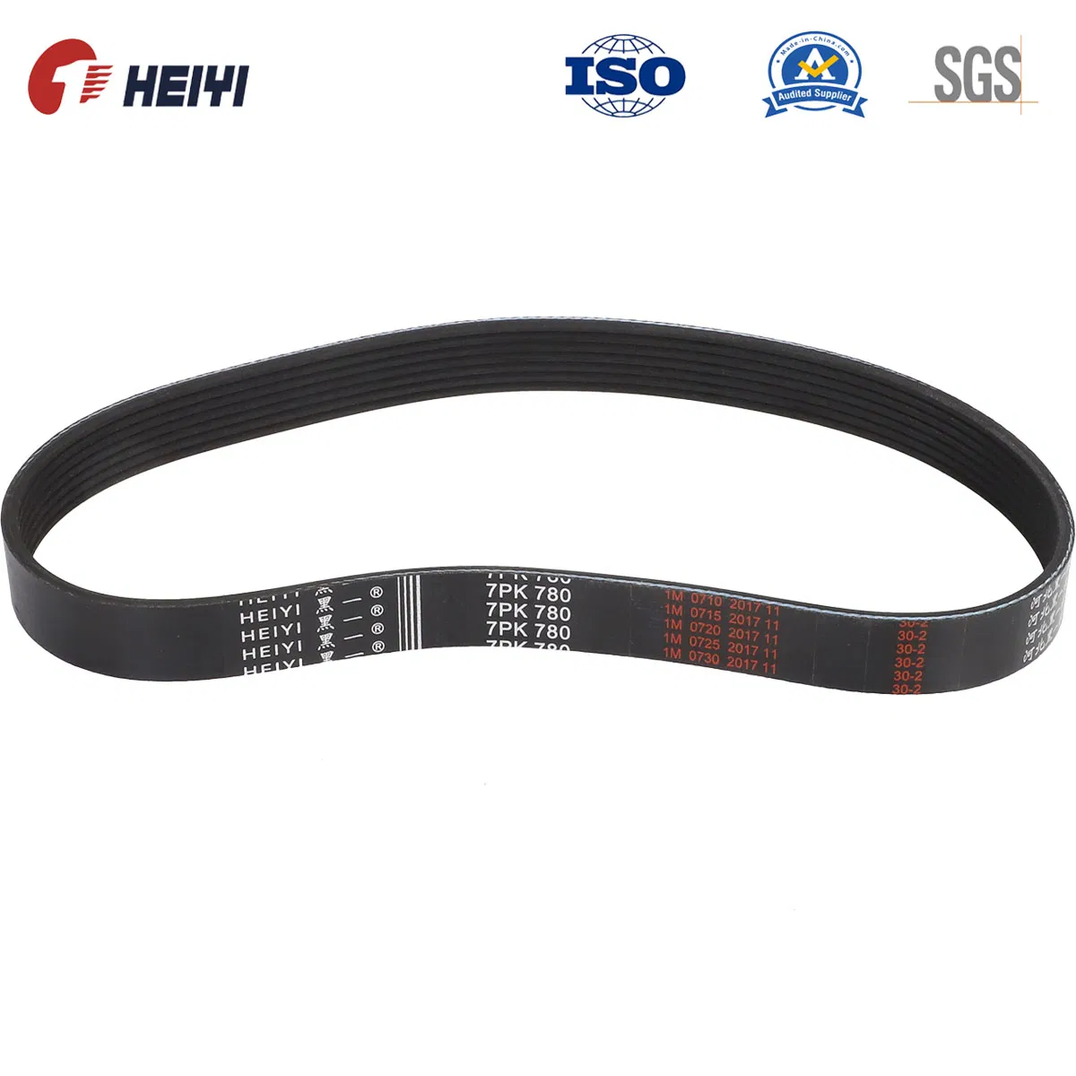 Customized Abrasive Fan Belt V Belt for Heavy Bus/Car