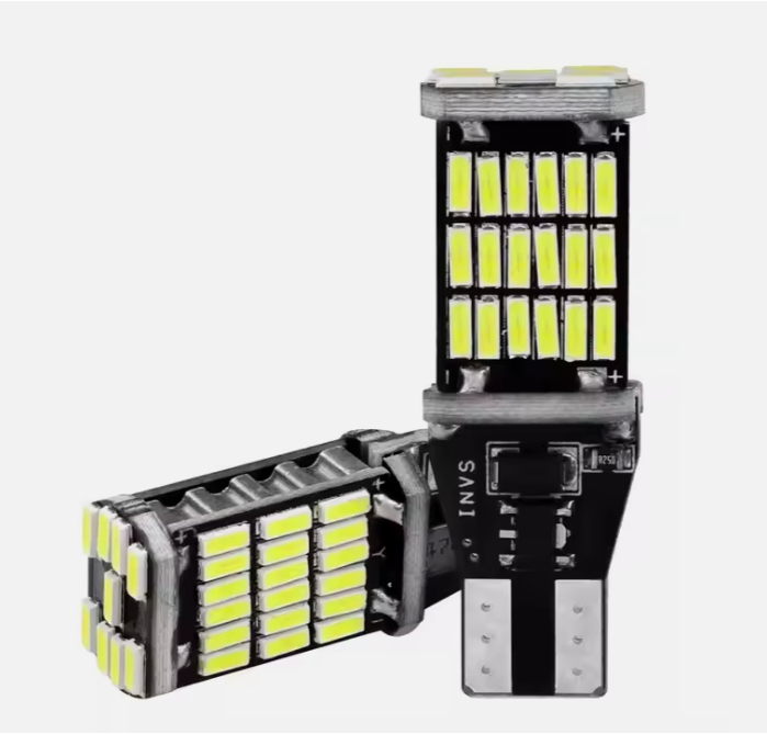 Светодиодная лампа T15 4014 45 SMD для поворотников и стоп-сигналов