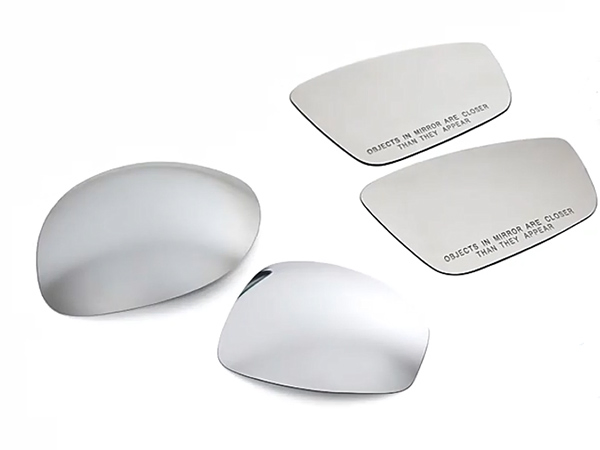 Factory Price Truck Side Mirror Glass 1.8mm 2mm Aluminum Coating Convex Mirror Glass Motorcycle Car Rearview Mirror