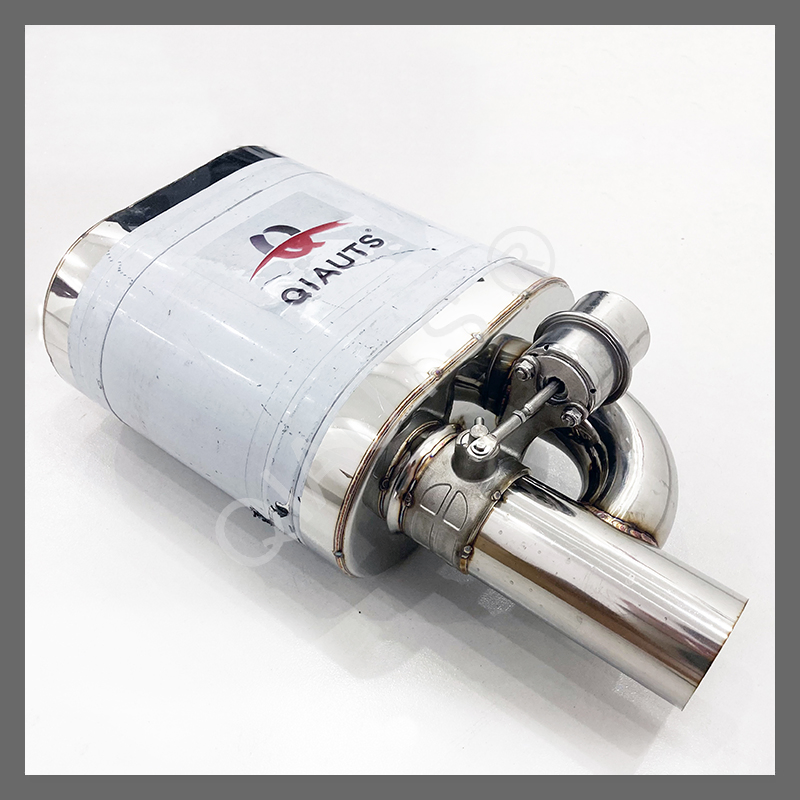 Глушитель выхлопа из нержавеющей стали с пультом ДУ